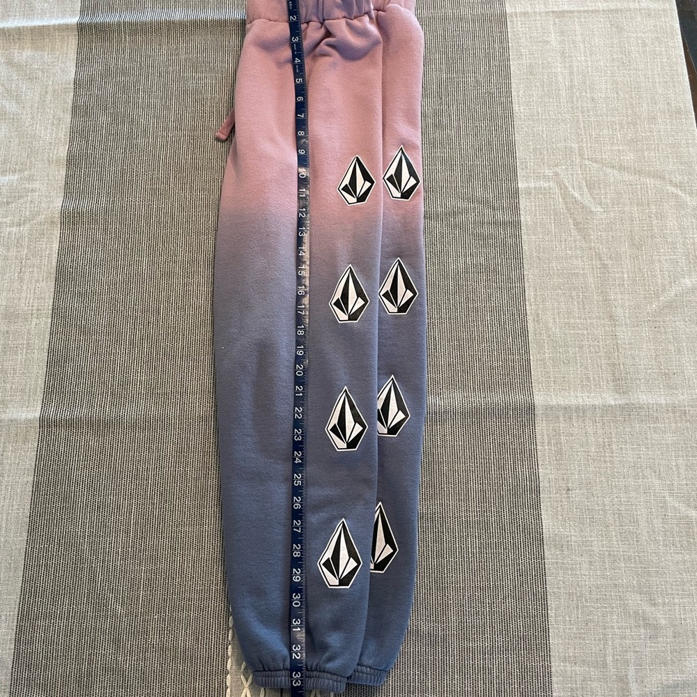 Volcom  Ombre Pink to Blue Logo Sweatpants